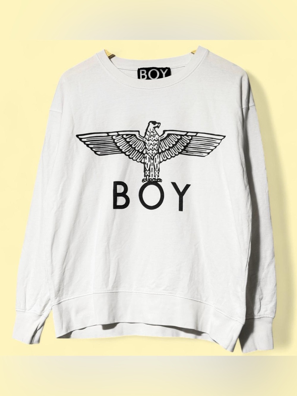 Boy London white crewneck sweatshirt Size XS